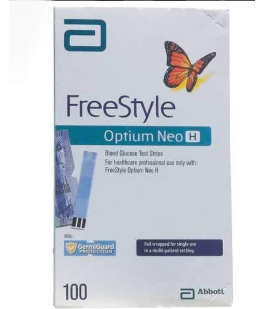 Abbott Freestyle Optium Neo H 100 Test Strips(Pack of 1) view 2