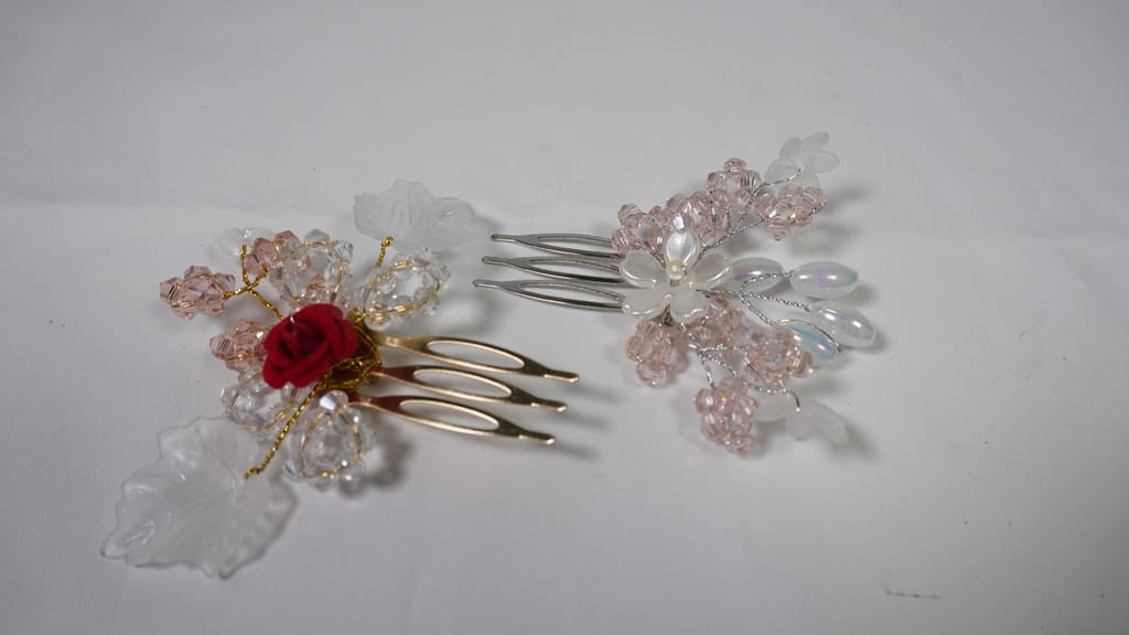 Hair Comb Brooches set of 2 piece view 2