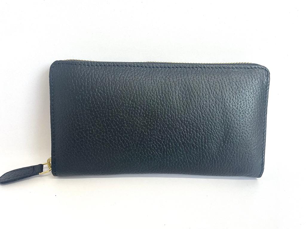 Black Clutch with Multiple pockets view 2