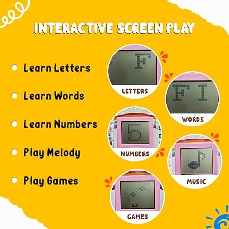 Wembley Educational Kids Laptop Learning Toy for 2-5 Years Boys & Girls view 2