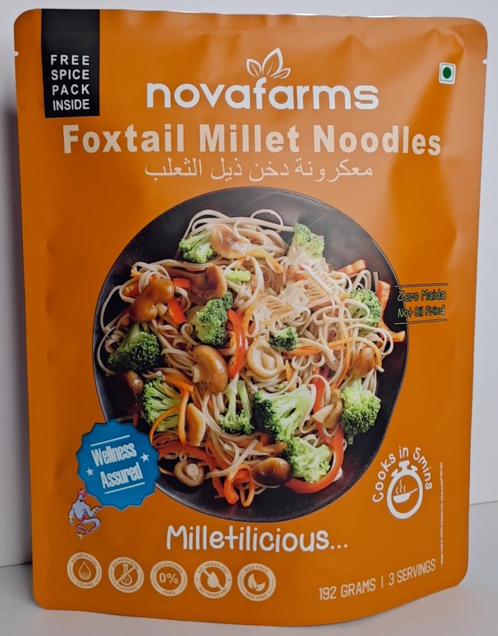 NOVAFARMS FOXTAIL MILLET NOODLES