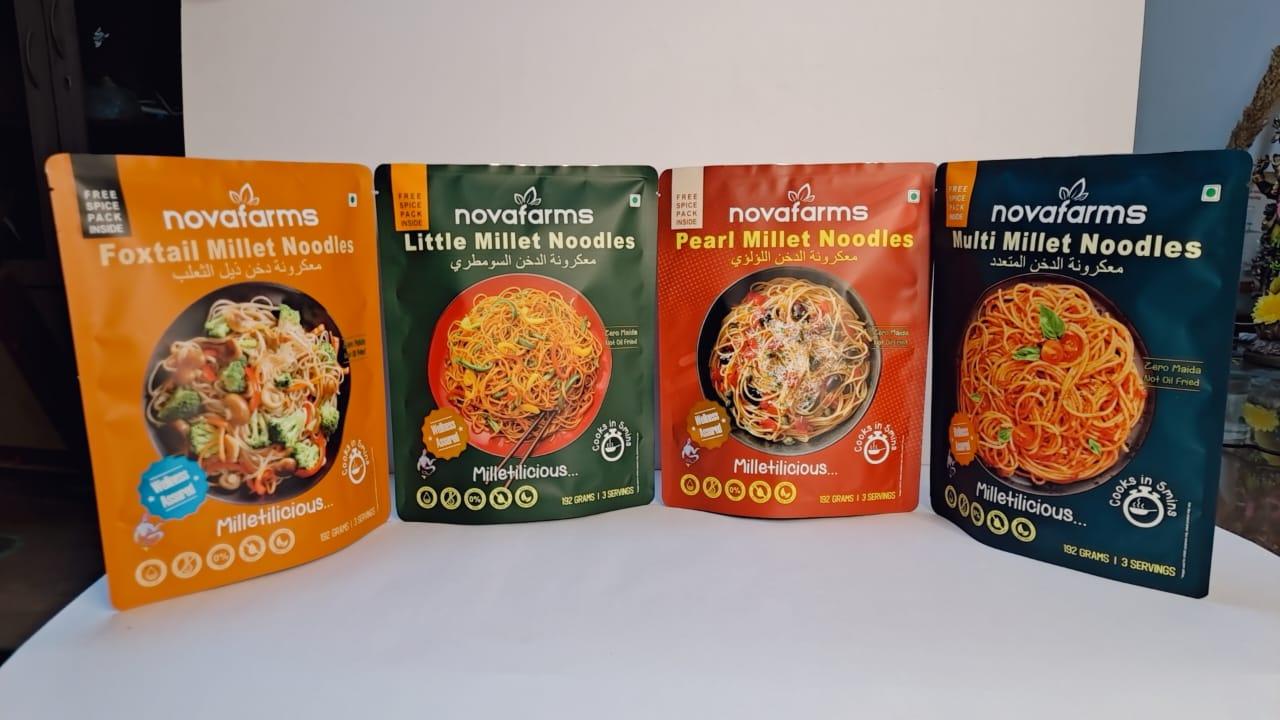 NOVAFARMS FOXTAIL MILLET NOODLES view 2