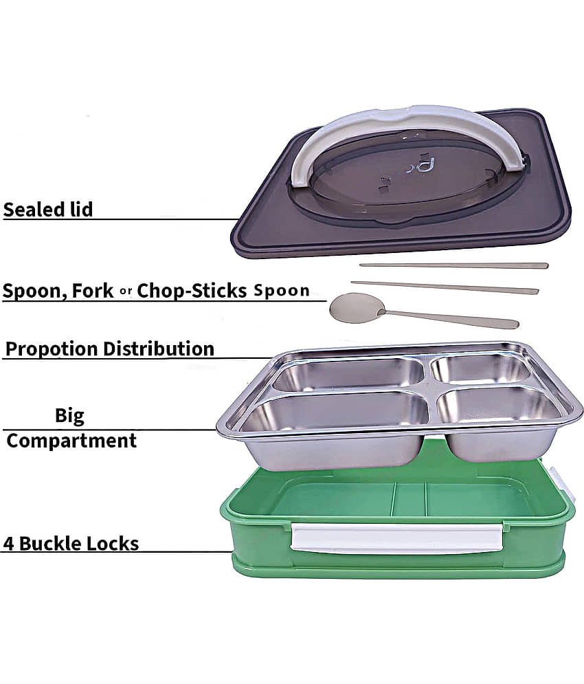 52dealz Plastic Lunch Box 1 - Container ( Pack of 1 ) view 2