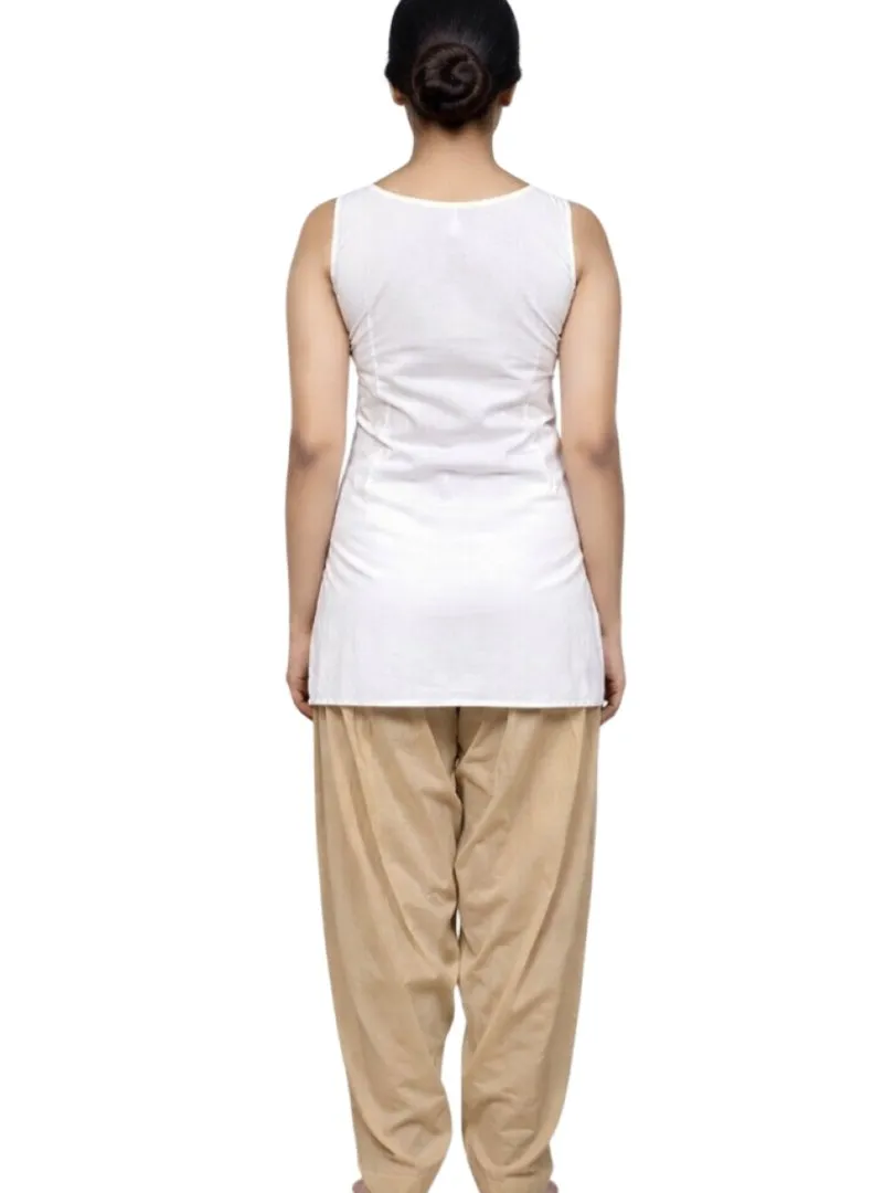 UneR Women's Pure Cotton Patiyala Salwar | Solid Ethnic Bottom Wear view 2