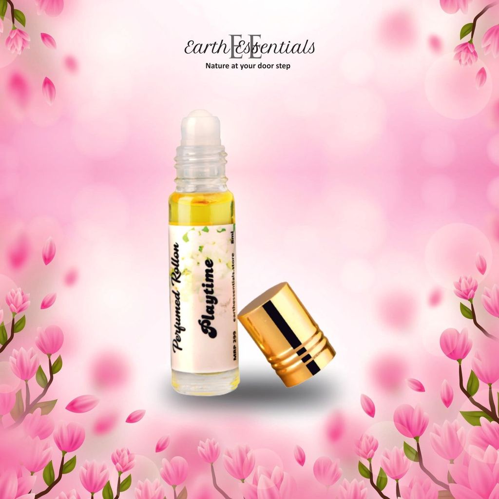 Perfumed Rollon Playtime Attar with jasmine notes