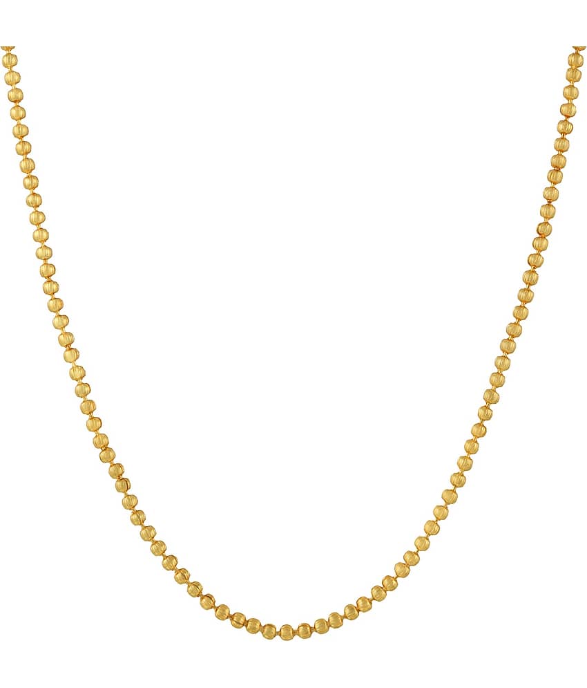 AKLINA Gold Plated Chain ( Set of 1 ) view 2