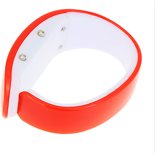 Brandedking colorful Bangle Digital LED watch Red view 2