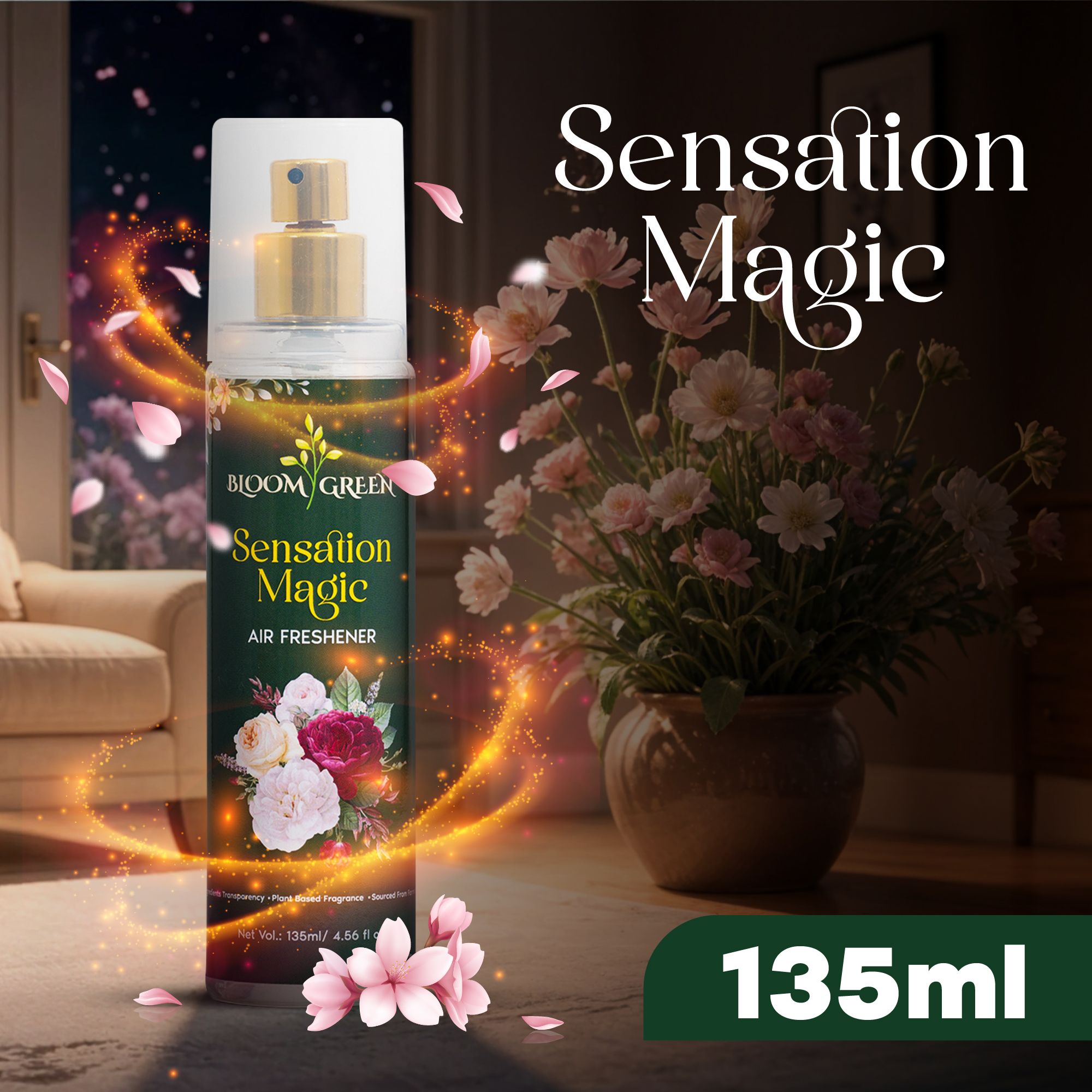 Sensation magic Room Freshener Spray - Relaxing Lavender Scent