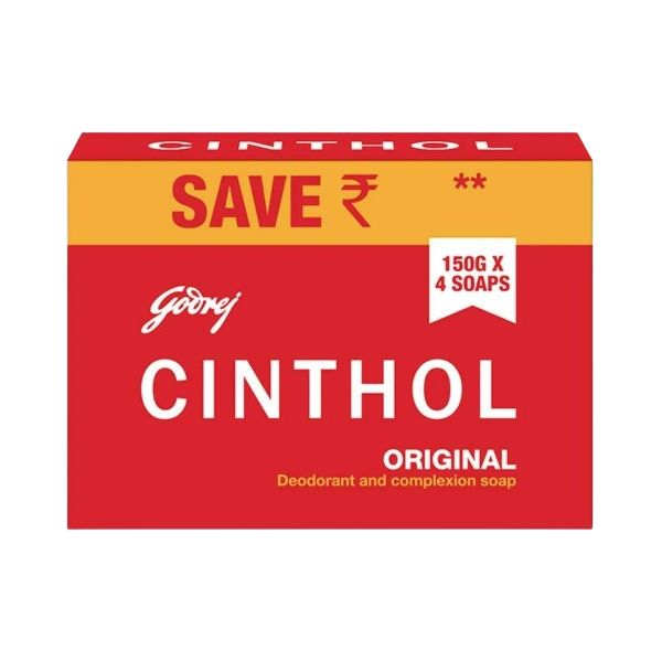 Cinthol Original Soap 4 Pcs