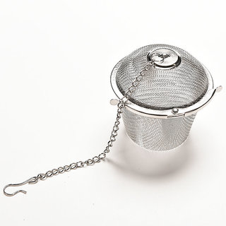 Right Traders Stainless Steel Tea Infuser Mesh Ball Tong for Brewing Green Tea view 2