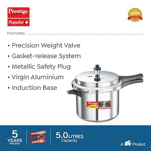 PRESTIGE POP PLUS P.COOKER 5L -10173 view 2