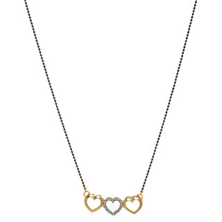 Hetprit Brass Gold Plated Mangal Sutra For Woman view 2