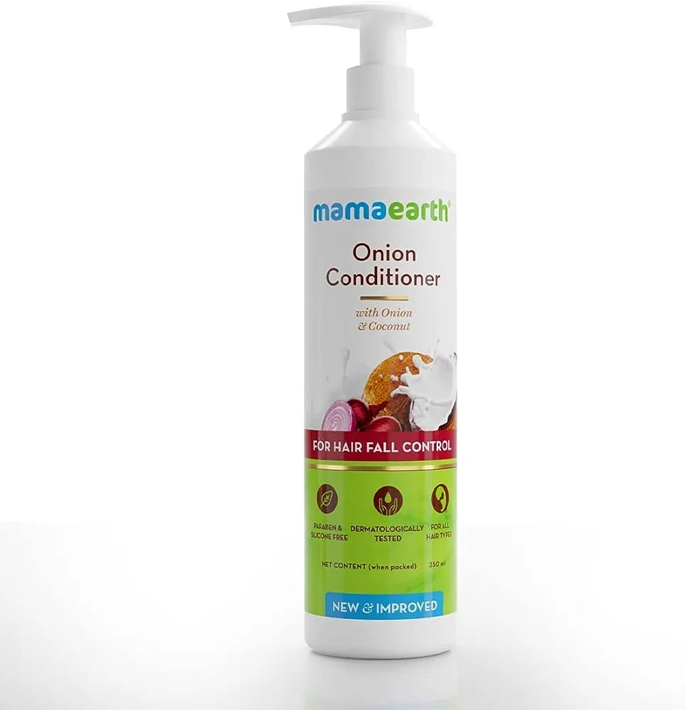 Mamaearth Onion Conditioner For Hair Fall Control With Onion & Coconut (250ml) view 2