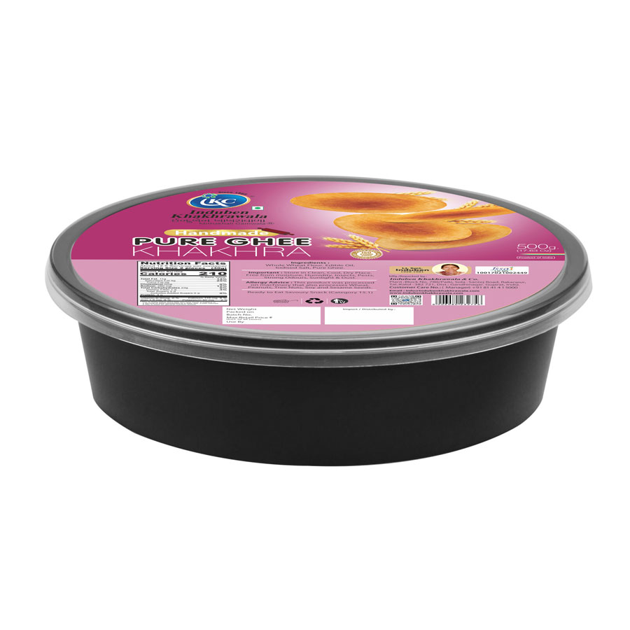 Pure Ghee Plain Khakhra 500g view 2