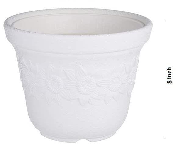 Ubals Designer Plastic Planter - Sunny Flower Pot view 2