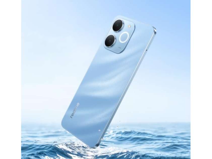 Realme P4 Lite 4G Smartphone, 4GB RAM, 128GB Storage - Sea Blue view 2
