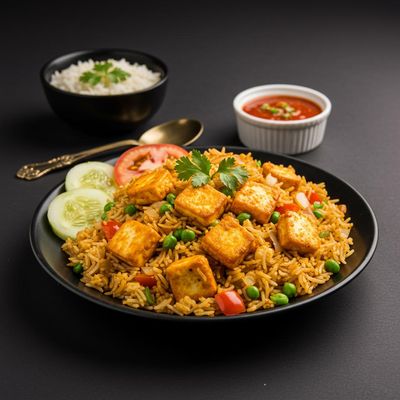 Aromatic Paneer Fried Rice
