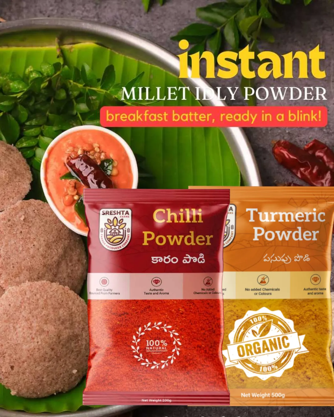 Sreshta Farms Everyday Family Cooking Pack