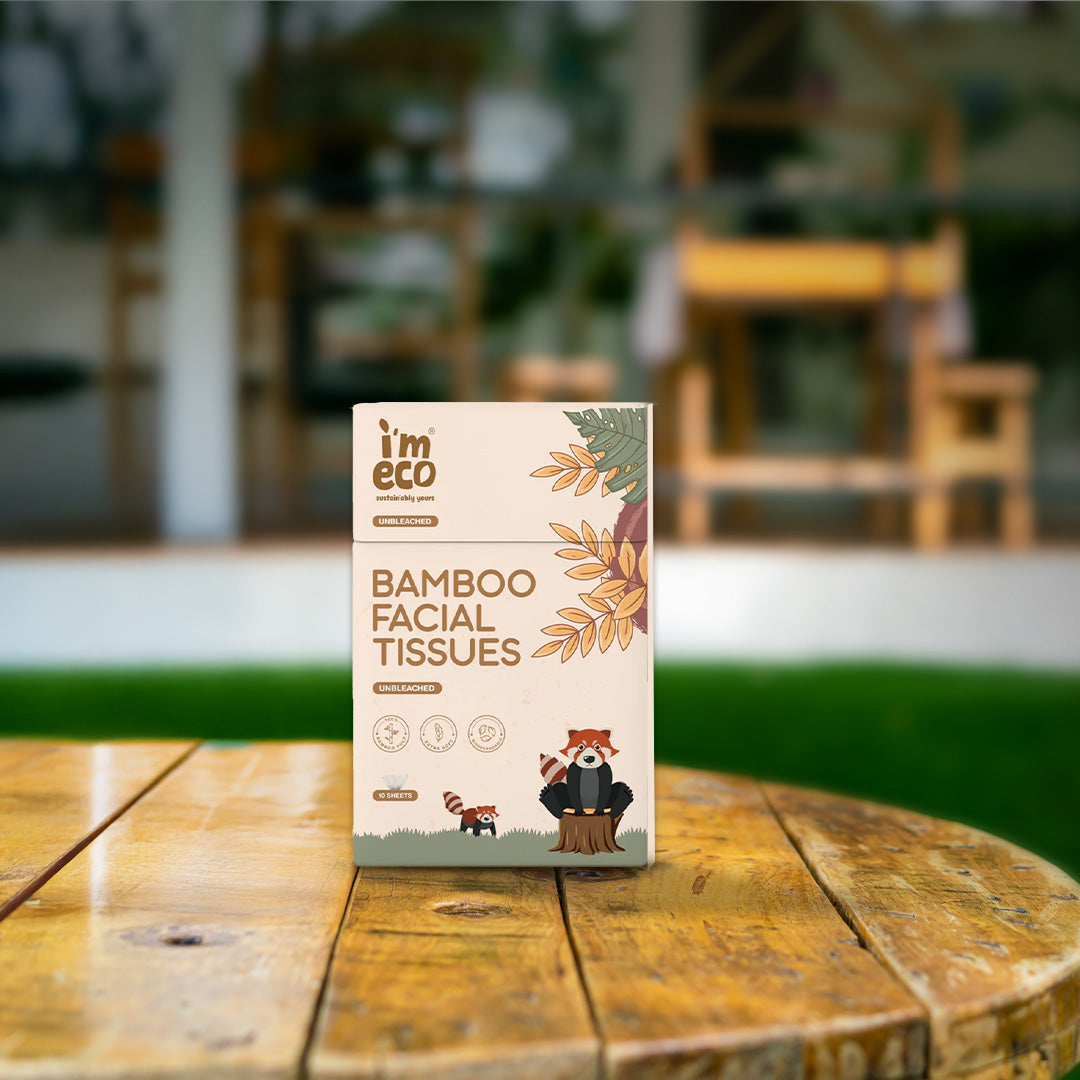 Bamboo Pocket Tissues - 3-Ply, Ultra-Soft & Hypoallergenic view 2