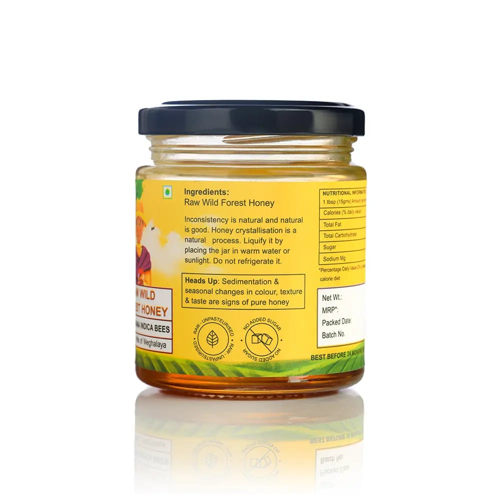 Pahari Roots Raw Wild Forest Honey from the hills of Meghalaya view 2