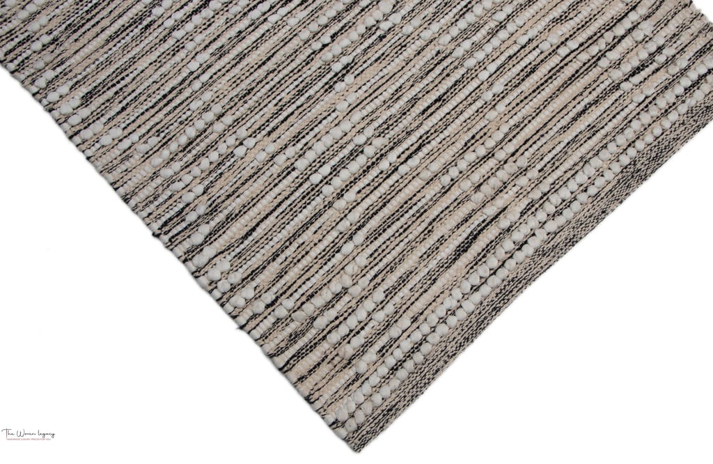 Lelo Handmade Cotton Durry – Traditional Flatweave Rug for Home & Living Spaces view 2