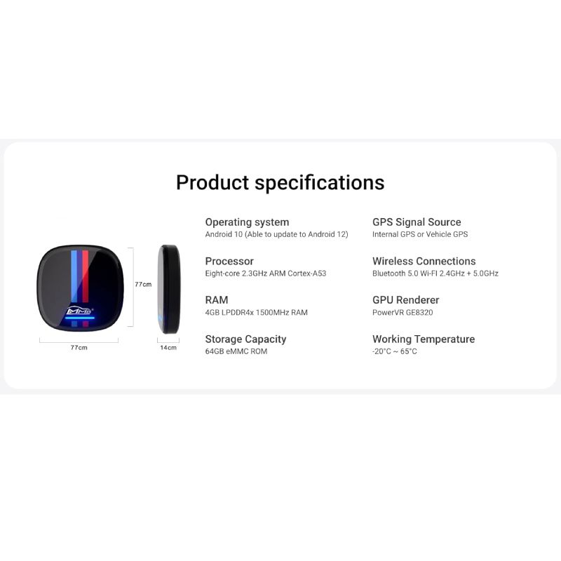 JCBL Accessories MMB BM 4 Plus 64 GB With Android 12 view 2