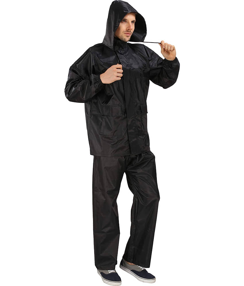 Goodluck Raincoat Set - Brown view 2