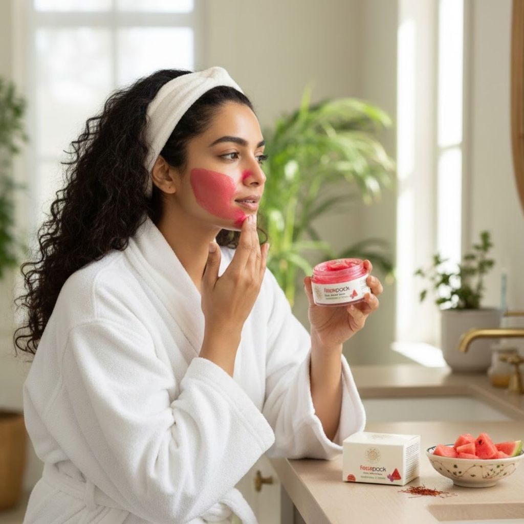 Watermelon Face Pack for Deep Moisturising view 2