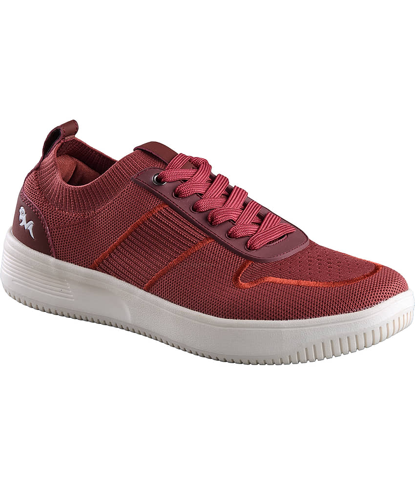 Neemans Maroon Men's Sneakers view 2