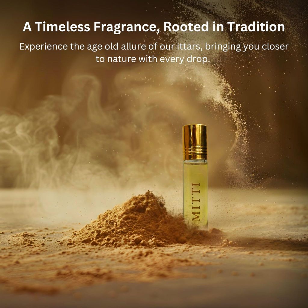 Tatha Mitti Attar � Earthy Freshness Fragrance Oil | Soothing & Calming Daily Indulgence | Ideal Gift for All | Invigorating Rain-Kissed Earth Scent | 10ml view 2