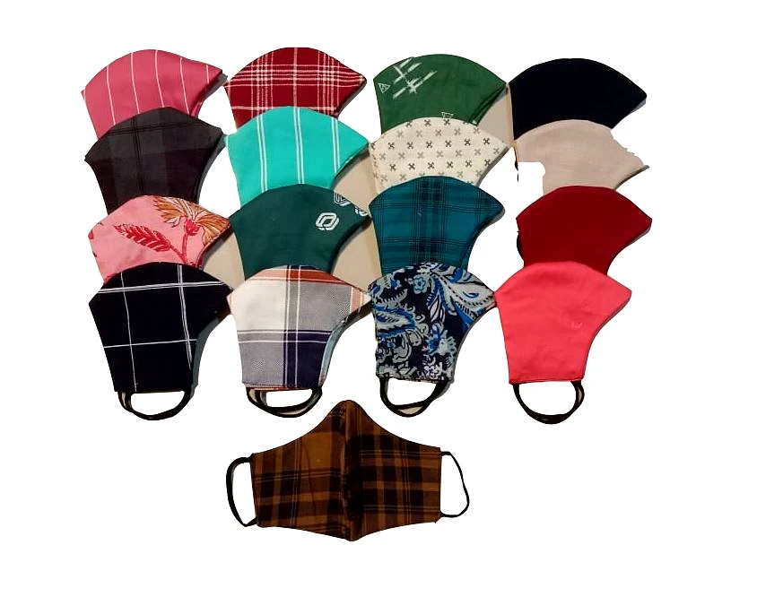 Cotton Mask - Pack of 6 Reusable and Washable Face Masks by Ruhi Import Store