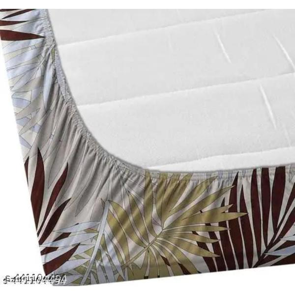 Homdazal Microfibre Abstract Queen Size (Grey & Brown) view 2