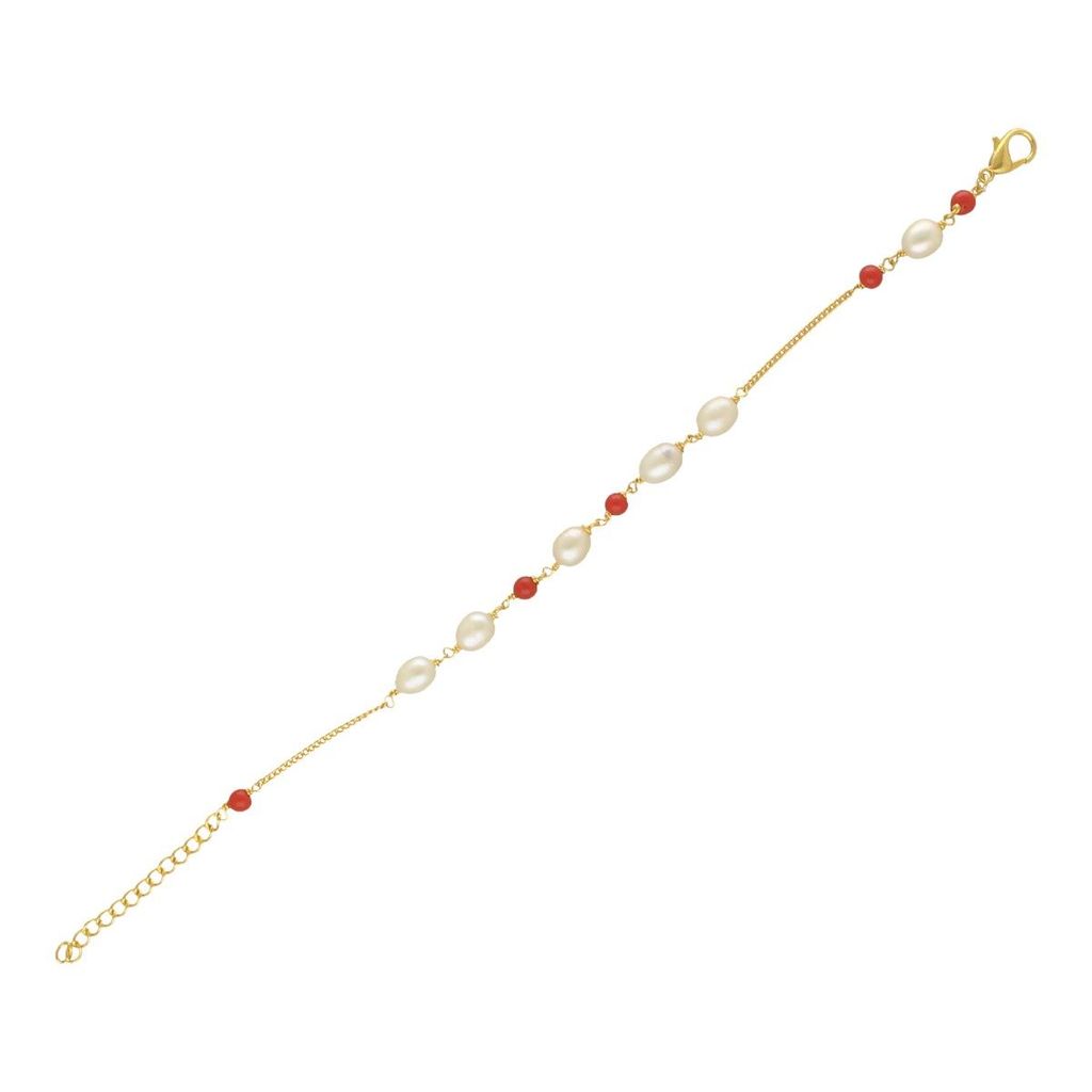 Sri Jagdamba Pearls Dayena Pearl Bracelet For Women Girls view 2