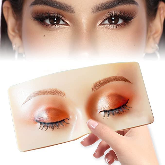 Elecsera Practice Face Board, face dummy for makeup practice 3 g (Skin) view 2