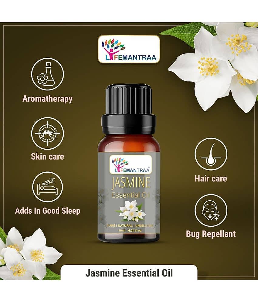 LIFEMANTRAA Jasmine Essential Oil 15 mL ( Pack of 1 ) view 2