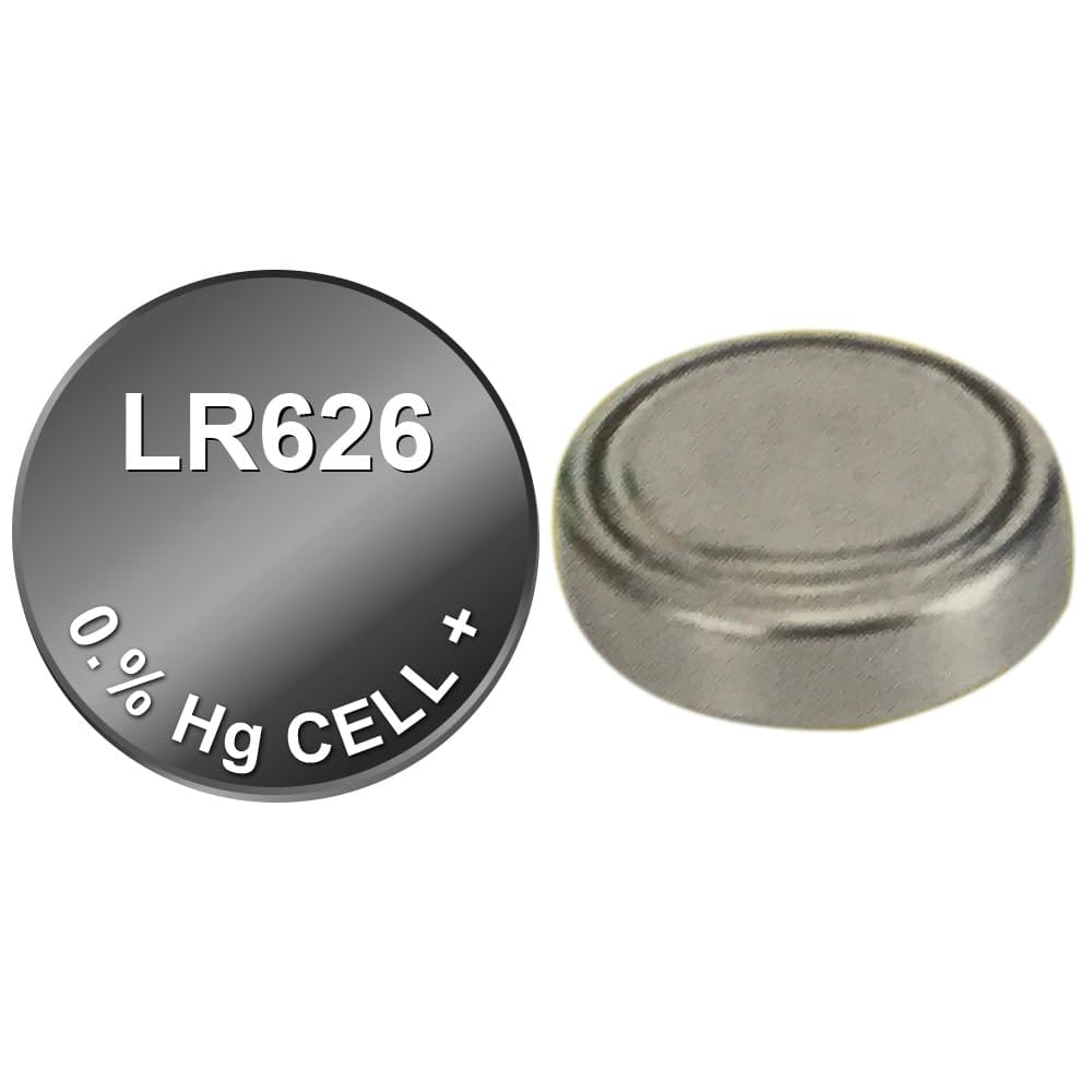 Exelent 10-Pack SR626SW Wrist Watch Battery Cell LRAGButton Batteries -1.5V Alkaline, Universal for Mens and Womens Small Analog Watches -364A, 376, 377A 377 Cell view 2