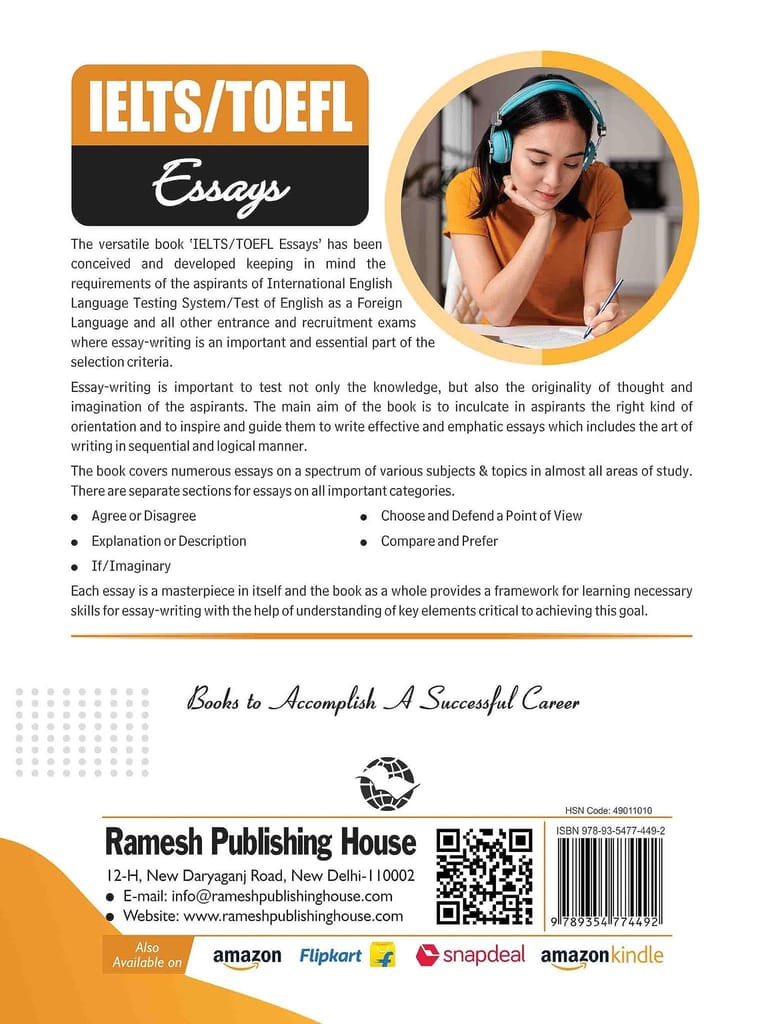 IELTS/TOEFL Essays (Covering All 5 Topic Categories) [Paperback] [Sep 09, 2023] Dr. Mohamed Elias view 2