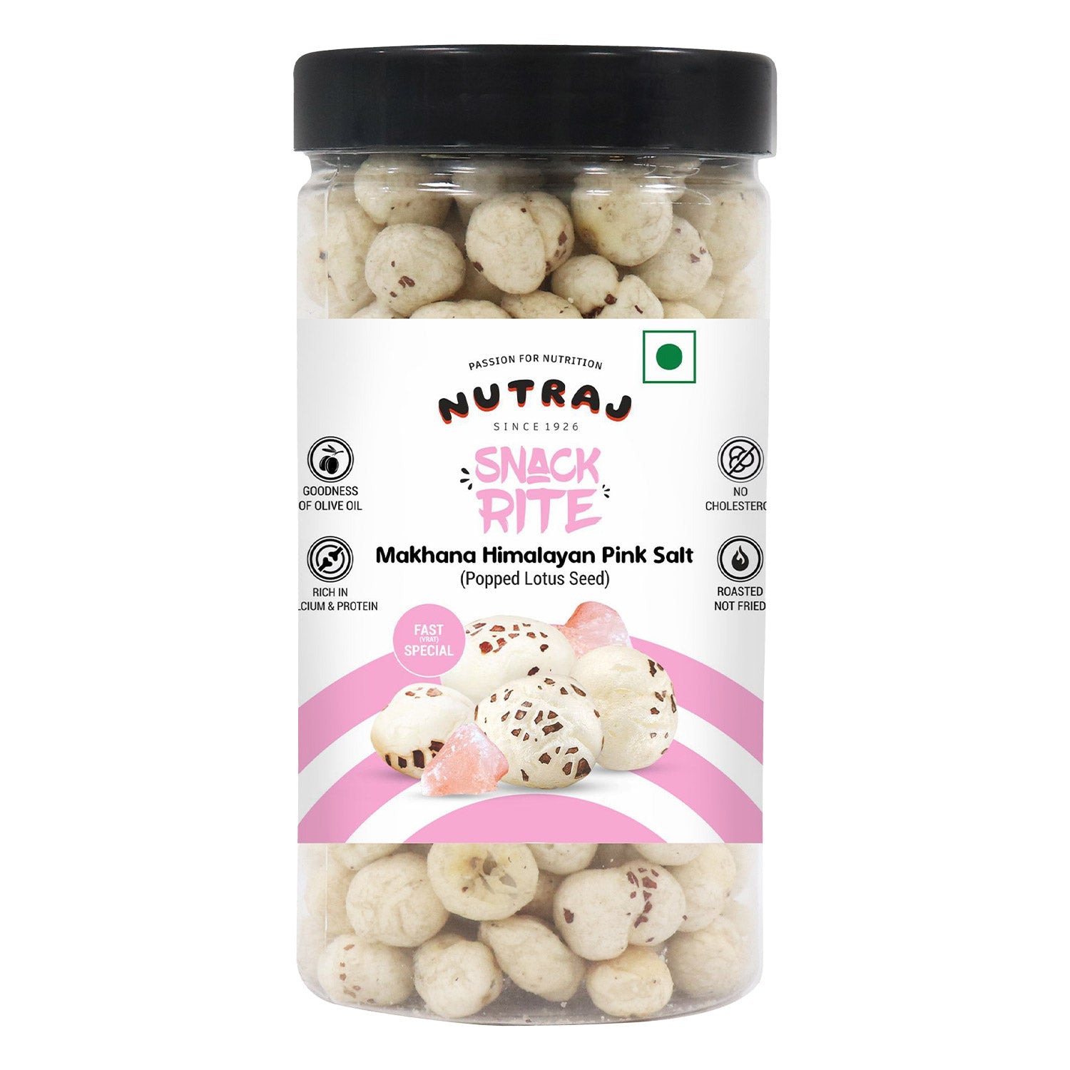 Nutraj Snackrite Makhana Himalayan Pink 70g view 2