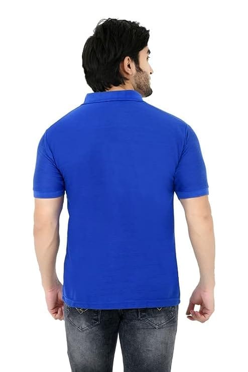 Men Polo Collar Neck Casual T-Shirt view 2