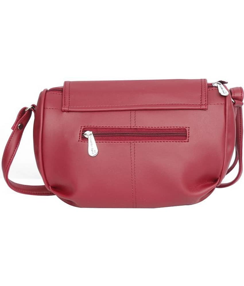 Leather Land Sling Bag P.U. Set of 1 ( Gray ) view 2