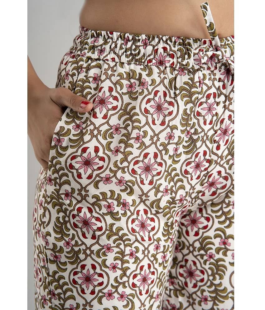 MAUKA - Beige Rayon Women's Palazzo ( Pack of 1 ) view 2