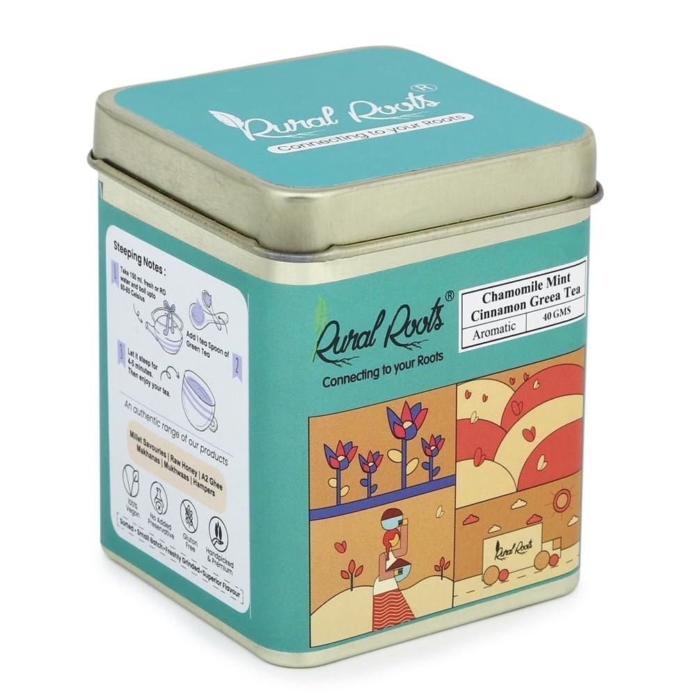 Rural Roots Chamomile Trails - 40g Dry Leaf Tea | Calming Herbal Infusion | Naturally Caffeine-Free | Relaxing Sleep Aid view 2