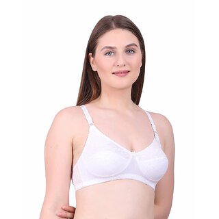 Women Full Coverage Non Padded Bra(White) view 2