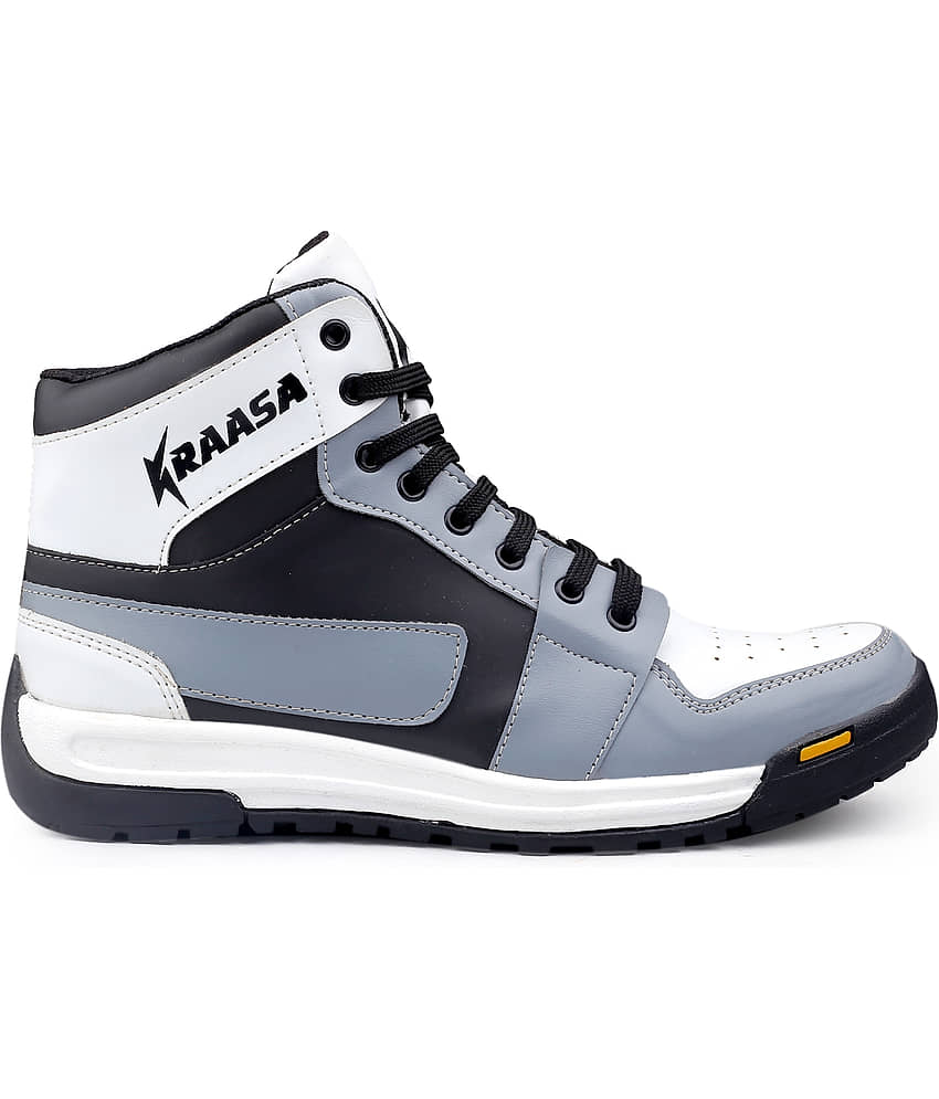 Kraasa - Grey Men's Sneakers view 2