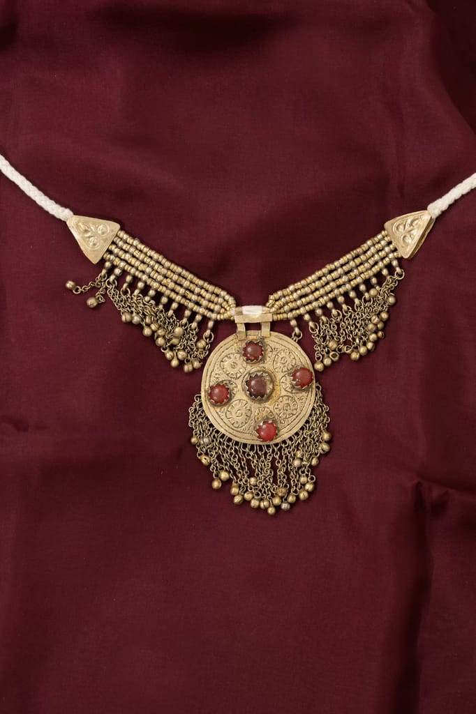 Afghani Chand Neckpiece view 2
