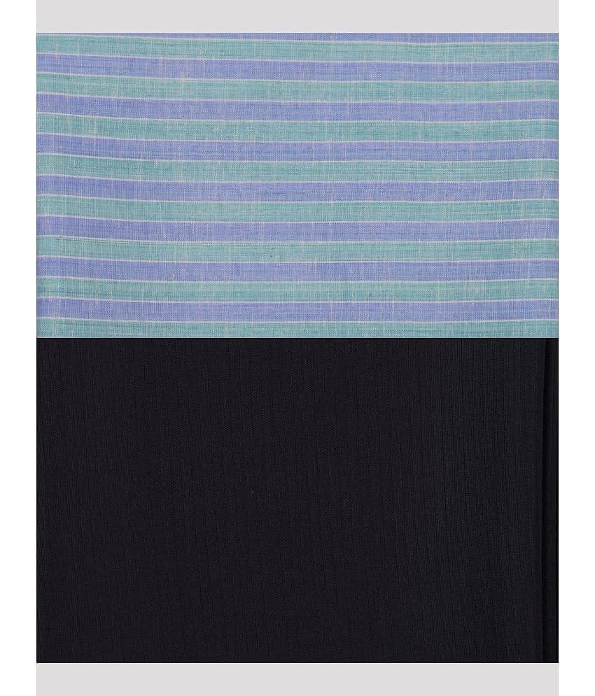 Maharaja - Green Polyester Blend Men's Unstitched Shirts & Trousers ( Pack of 2 ) view 2