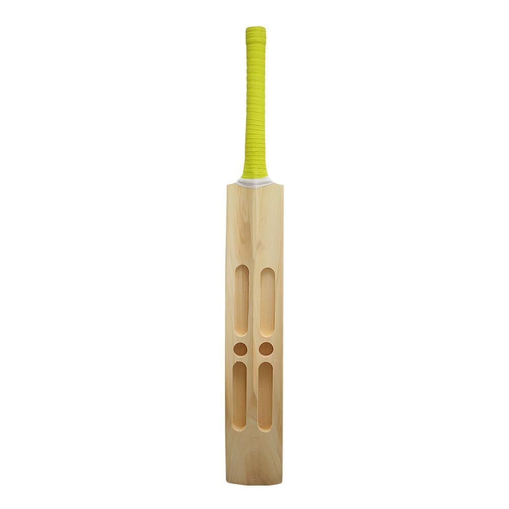 GLS Master 33.5" Double Blade Full Size Scoop Design Popular Willow Cricket BAT for Suitable Play All Tennis Ball view 2