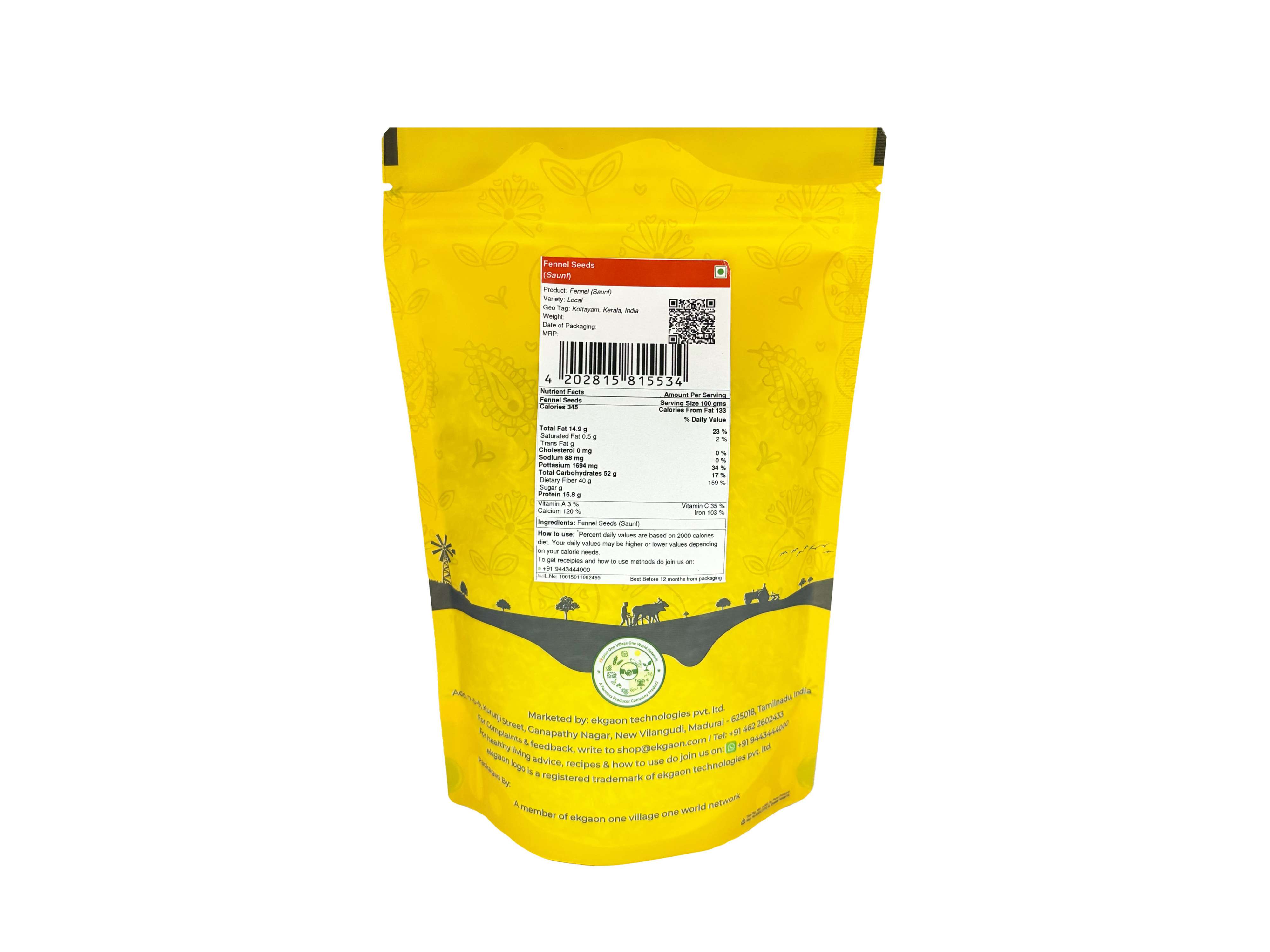 Ekgaon Fennel Seeds (Saunf) (100g) view 2