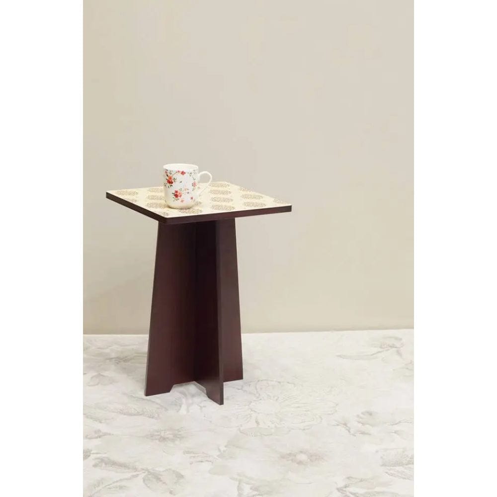 OONA SIDE TABLE ITL - SQUARE DIGITAL PERSIAN RED view 2
