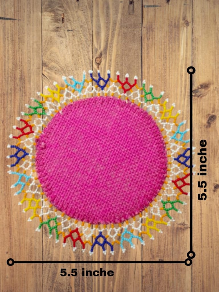 Colorful Beaded Placemat view 2